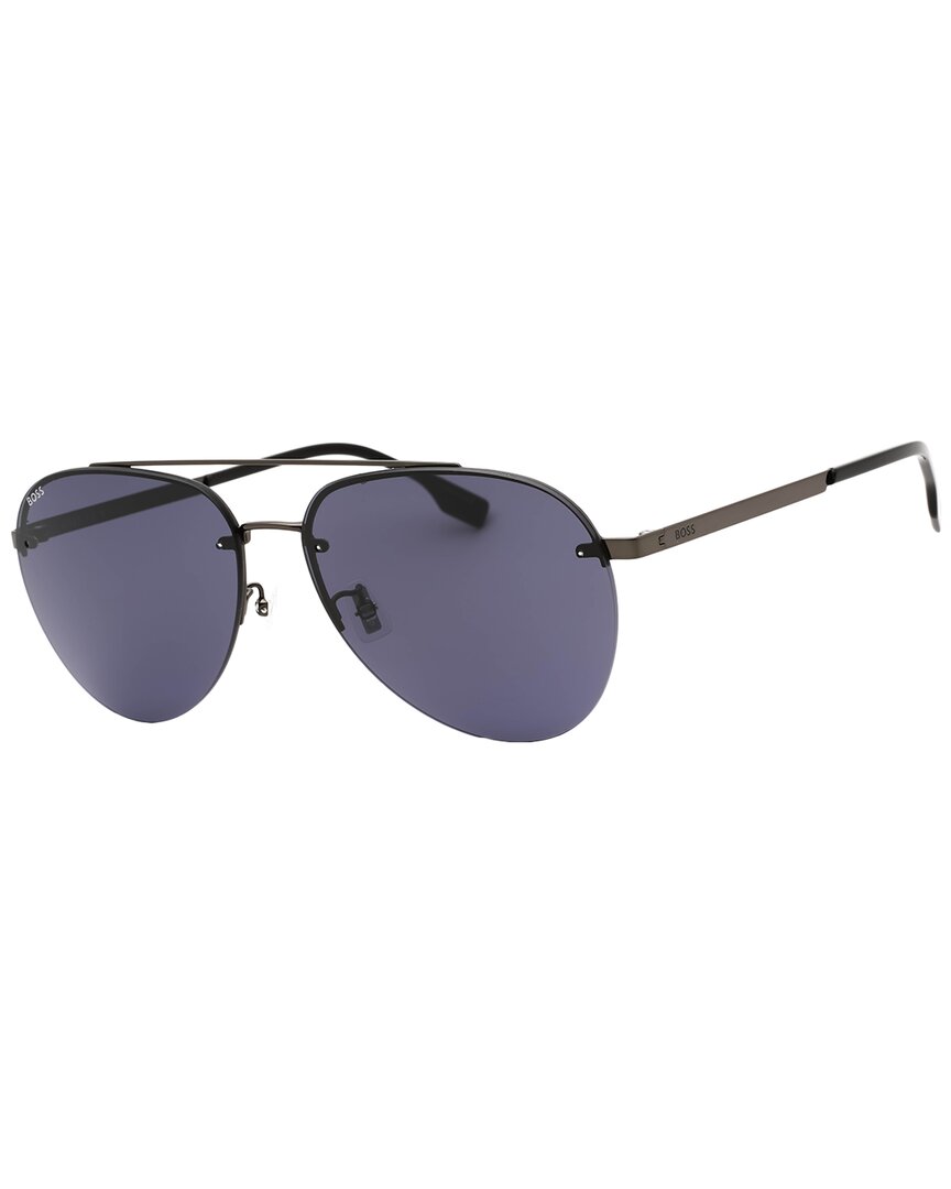 Hugo Boss Men's Boss 1537/f/sk 62mm Sunglasses In Gray