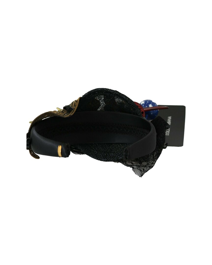 Dolce & Gabbana Headband In Black
