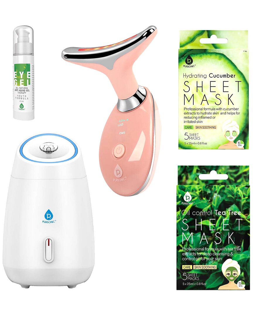 Pursonic Unisex Ultimate Glow & Rejuvenation Bundle: 7-in