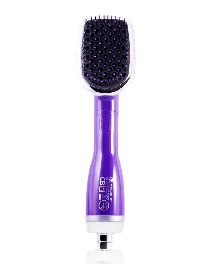 Shop Royale Hair 3-in-1 Drying Brush In Purple