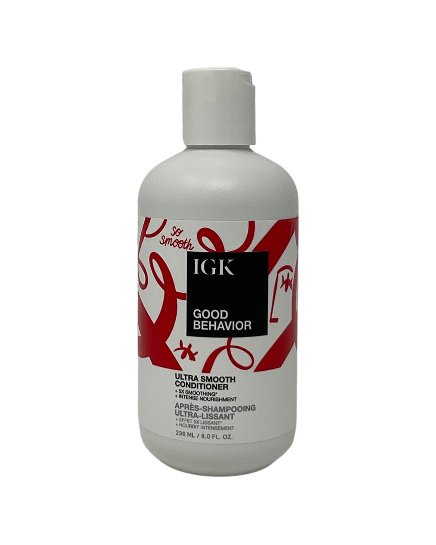Igk Unisex 8 oz Good Behavior Ultra Smooth Conditioner
