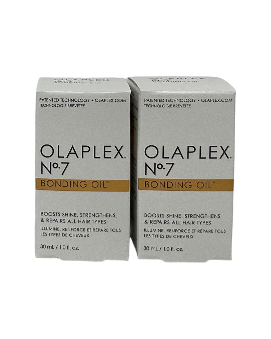 Olaplex Unisex No.7 Bonding Oil 1 oz Pack Of 2 In Transparent
