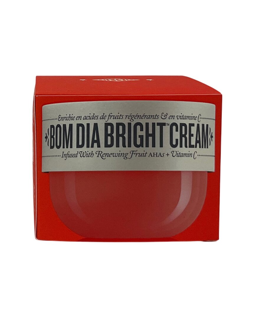 Sol De Janeiro Unisex 8.1 oz Bom Dia Brightening And Smoothing Body Cream With In Red