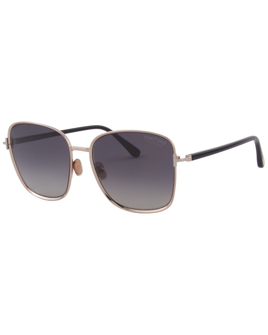 Tom Ford Women's Fern 57mm Polarized Sunglasses