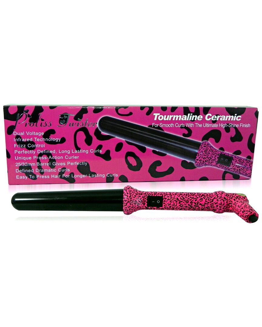Proliss Unisex The Twister - 25mm-32mm Tourmaline-infused Ceramic Pro Curling Wand