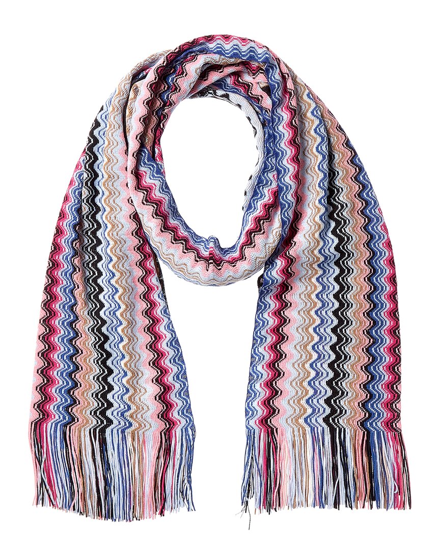 Missoni Wool-blend Scarf In Multi