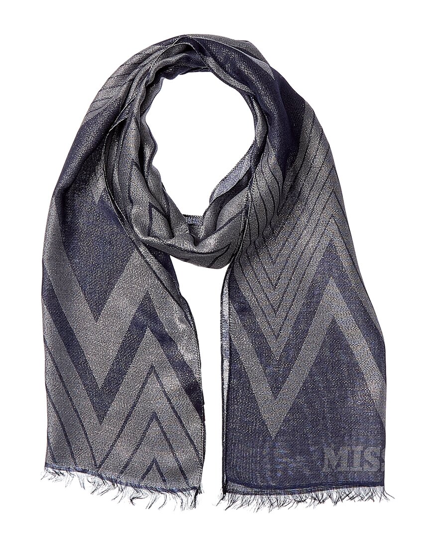 Missoni Scarf In Blue