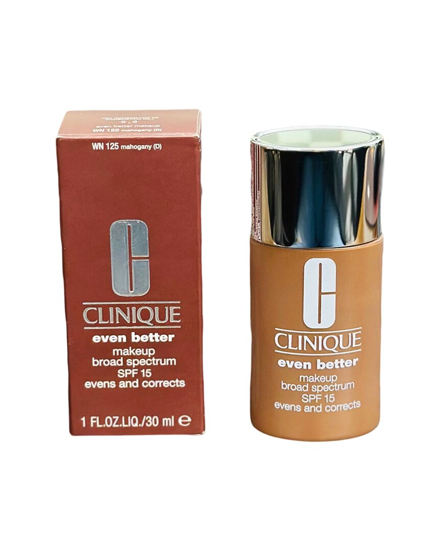 Clinique Women's 1oz Wn 125 Mahogany Even Better Makeup Broad Spectrum Spf15