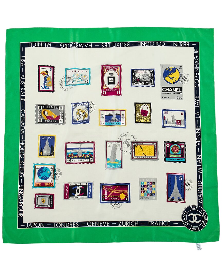 Pre-owned Chanel Scarf (authentic Pre-loved)
