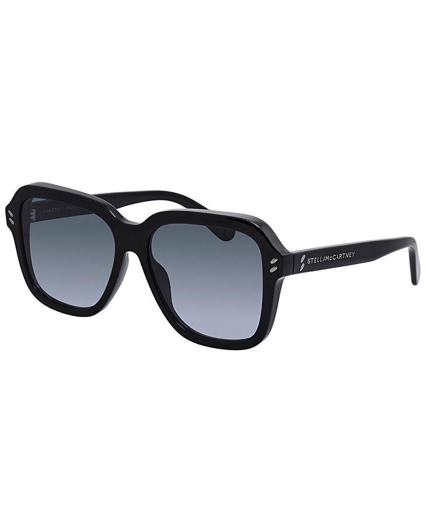 Stella Mccartney Women's Sc40001 58mm Sunglasses In Black