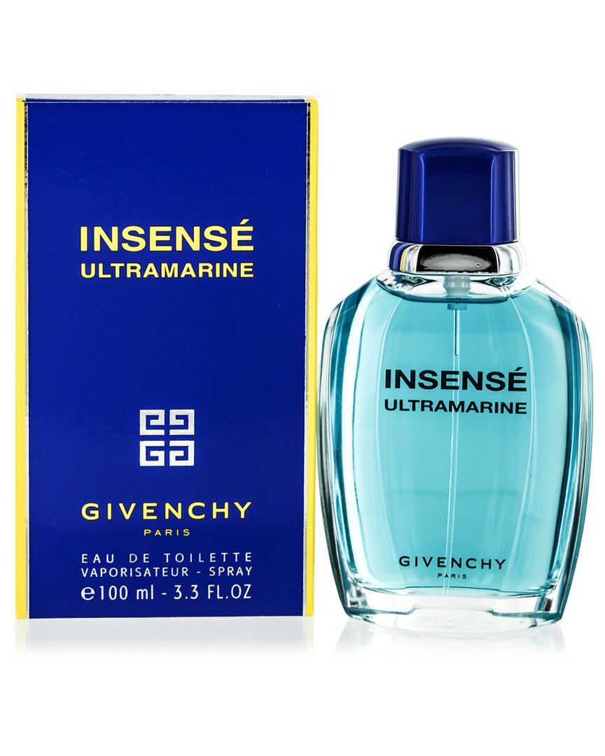 Givenchy Men's 3.3oz Insense Ultramarine Edt Spray In White