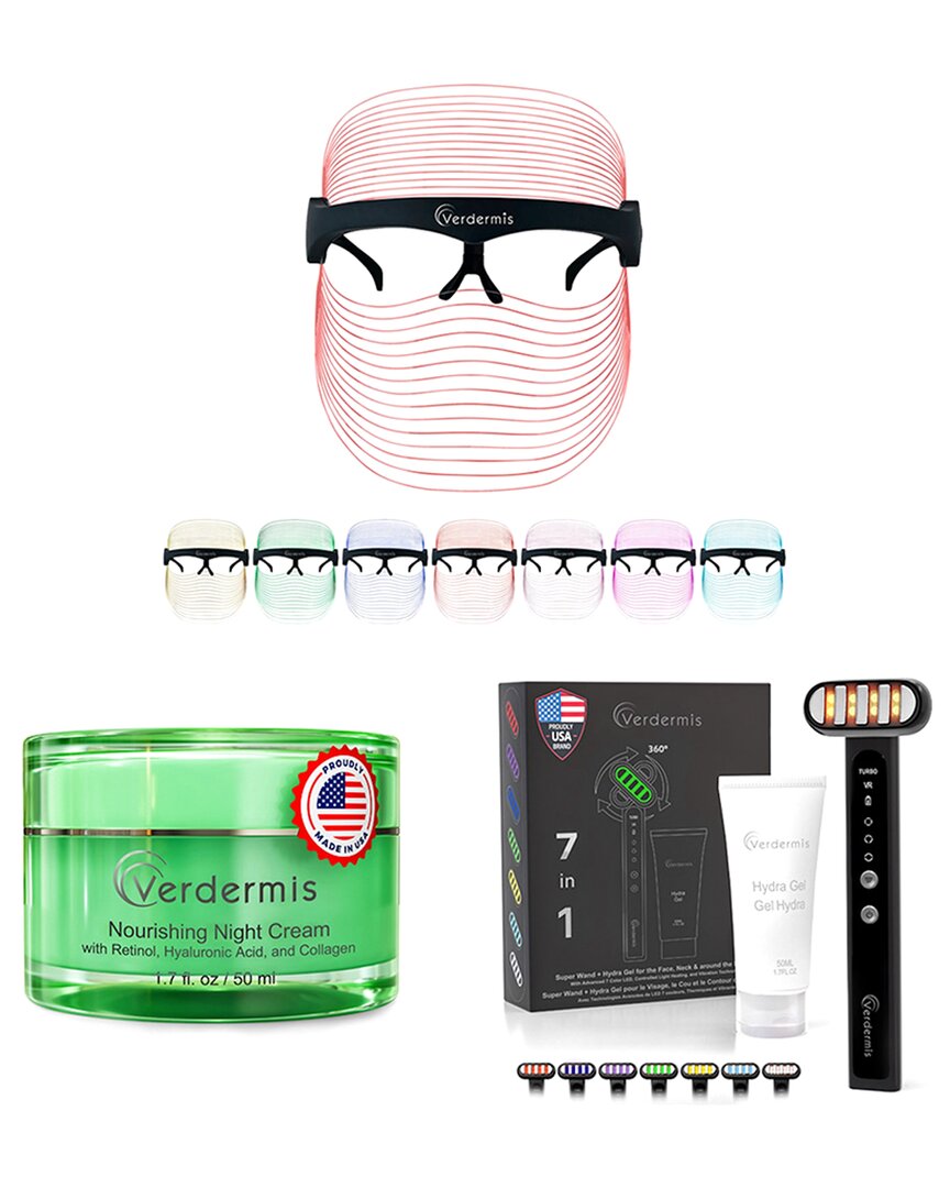 Verdermis Unisex Led Face & Neck Renewal Combo