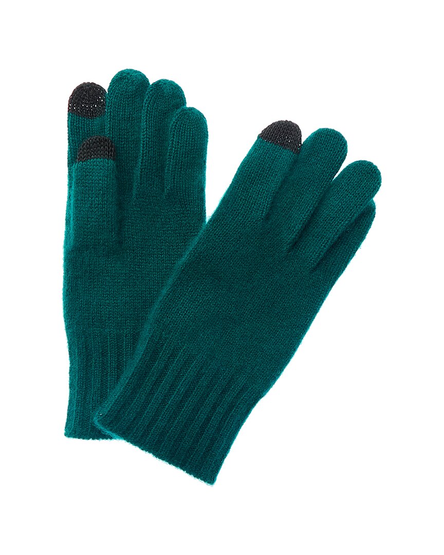 Amicale Cashmere Gloves In Green