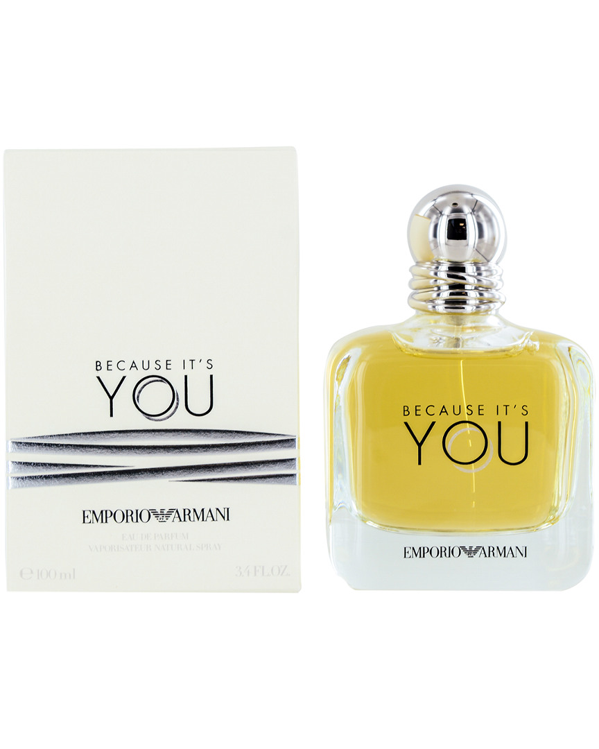 Giorgio Armani Women's 3.4oz Because It's You Eau De Parfum Spray In White