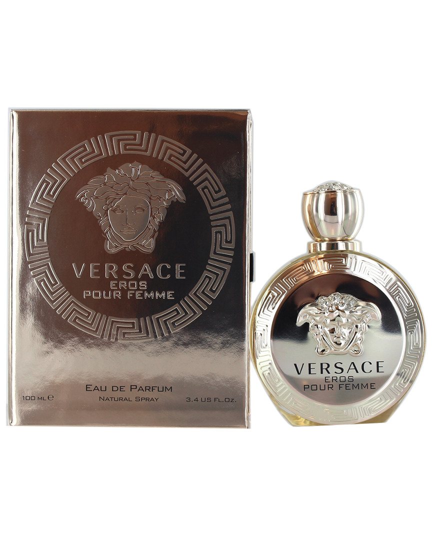 Shop Versace Women's 3.4oz  Eros Pour Femme Eau De Parfum Spray
