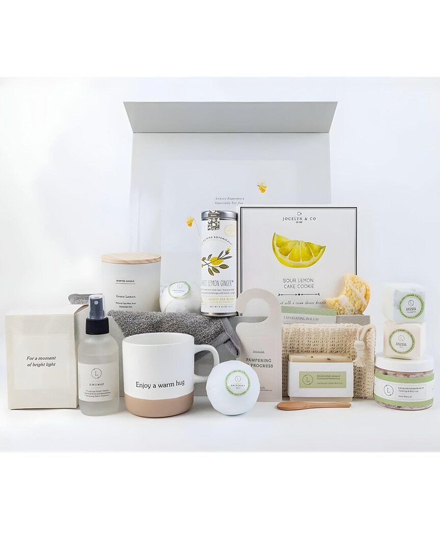 Lizush Unisex Get Well Gift Basket, All Natural Care Package