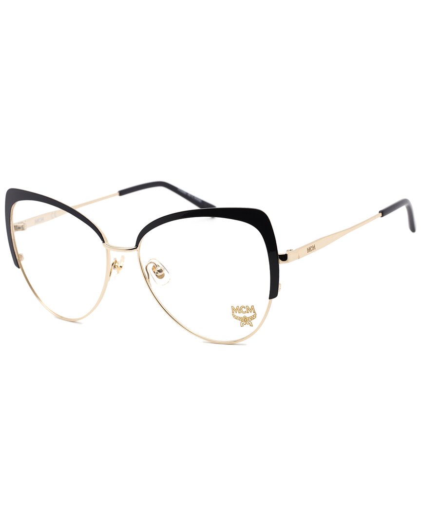 Mcm Demo Cat Eye Ladies Eyeglasses 2128 733 58 In Gold