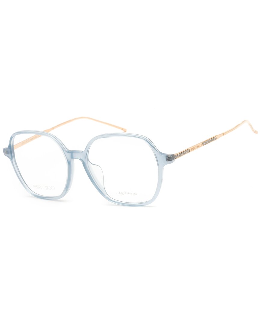 Jimmy Choo Women's Fashion 52mm Optical Frames In Blue