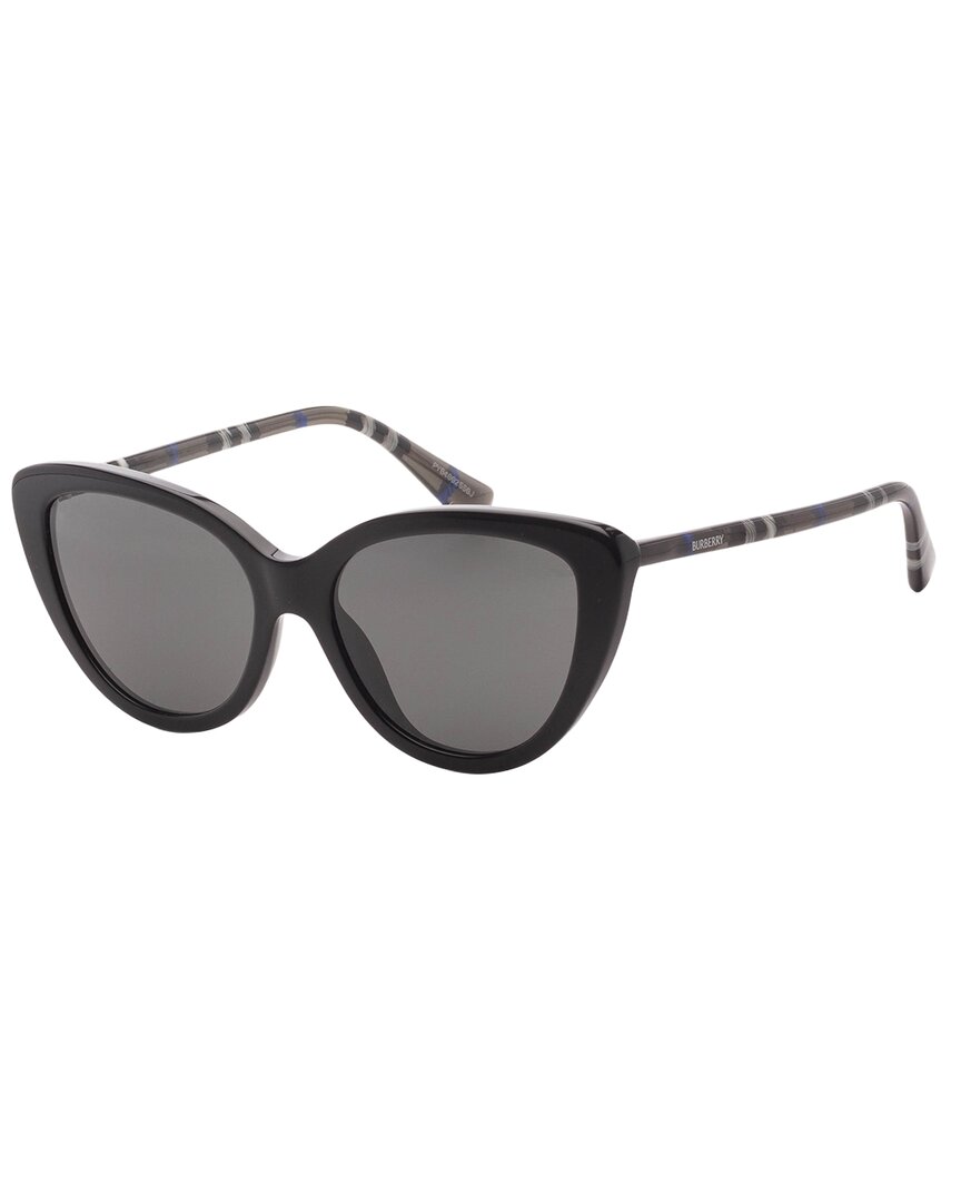 Burberry Unisex Black/Dark/Grey Be4457 55Mm Sunglasses