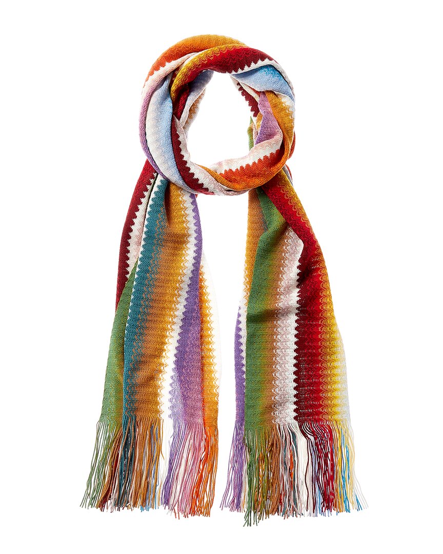 MISSONI MISSONI WOOL-BLEND SCARF