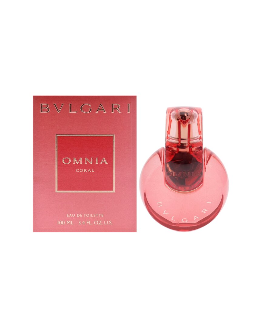 Bvlgari Women's 3.4Oz Omnia Coral Edt Spray