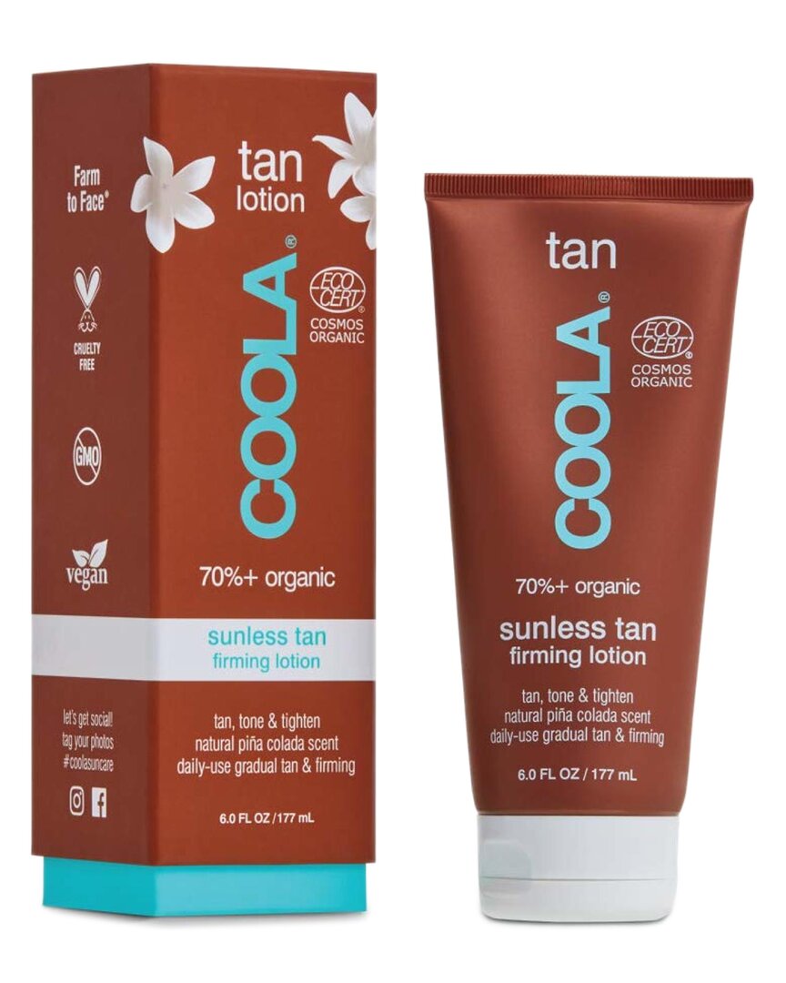 Coola 6oz 70% Organic Sunless Tan Firming Lotion