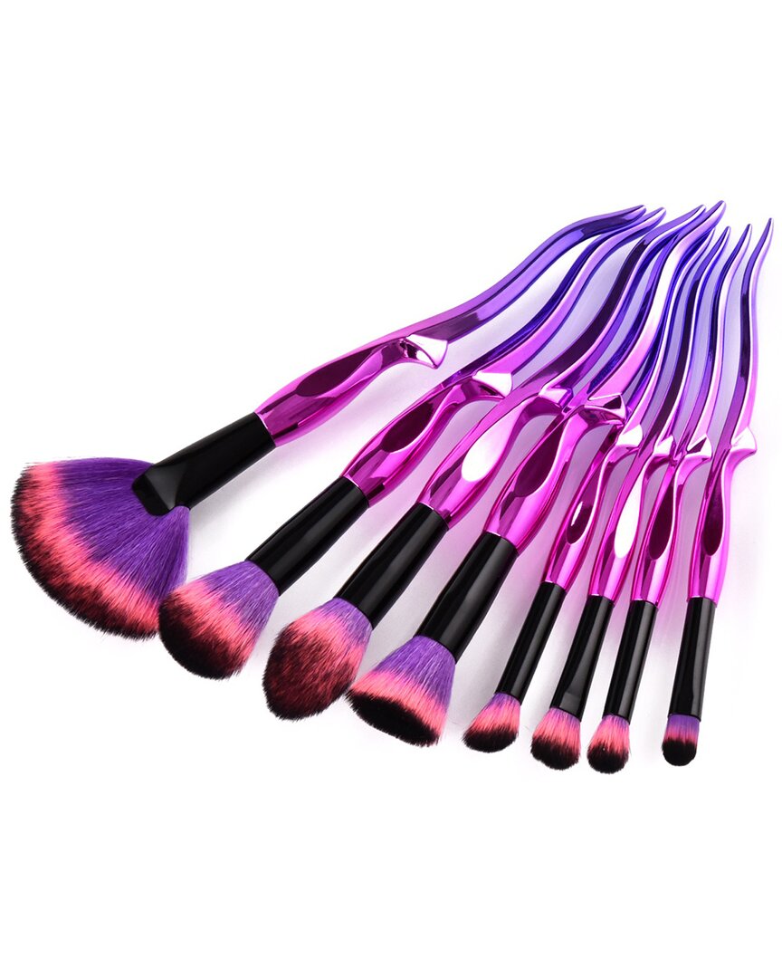 La Sante Beauty Ballerina 8pc Brush Set In Purple