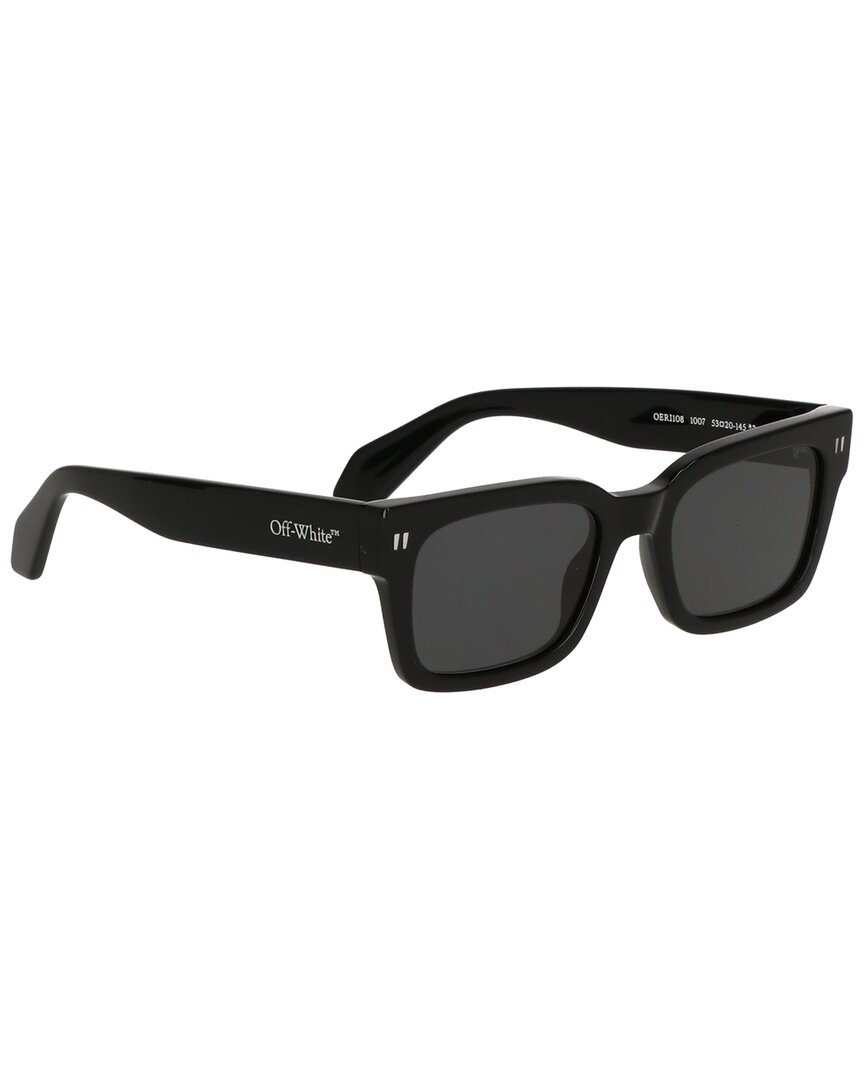 Off-white ™ Unisex Midland 53mm Sunglasses In Black