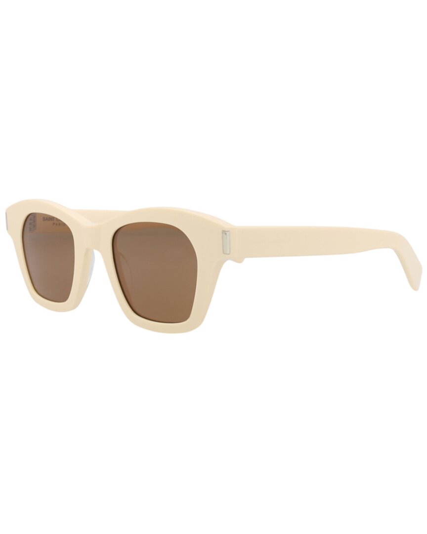 Saint Laurent Unisex Sl592 47mm Sunglasses In Neutral