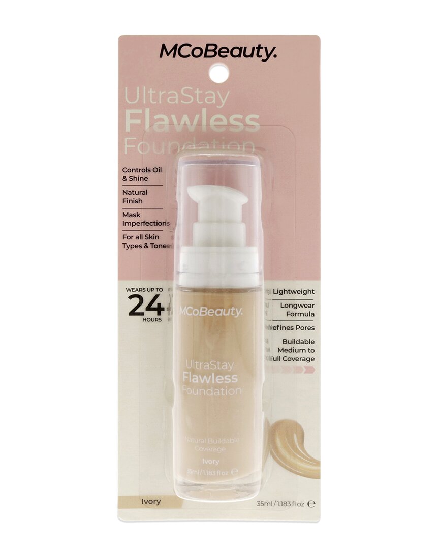 Mcobeauty 1.18oz Ultrastay Flawless Foundation - Ivory