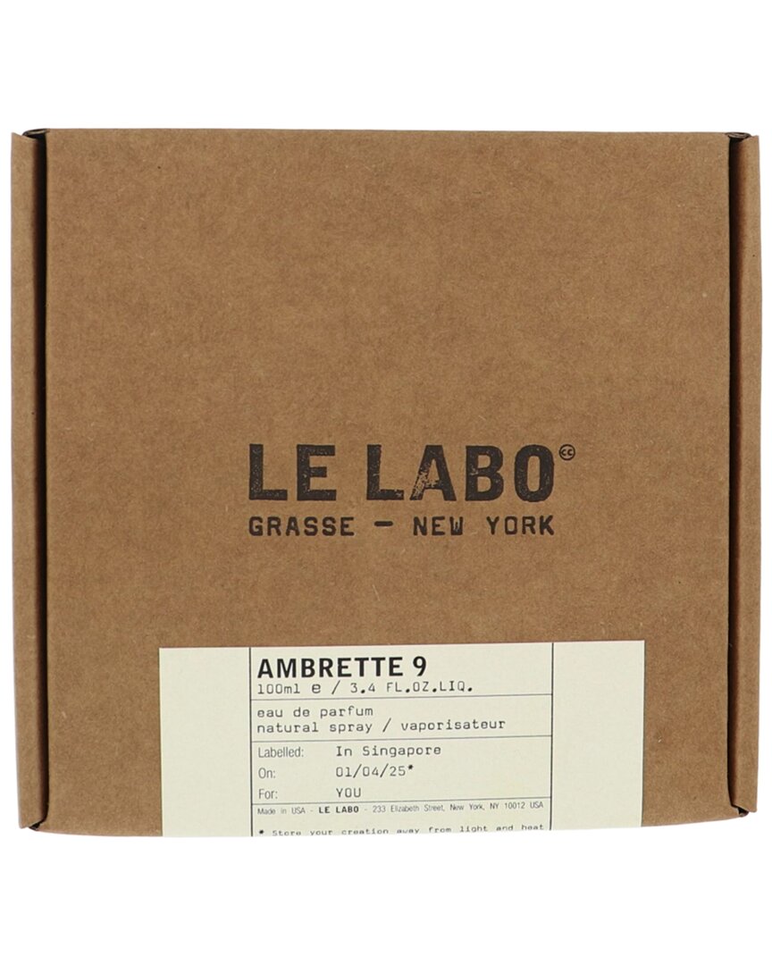 Le Labo Women's 3.4oz Ambrette 9 Edp In Transparent