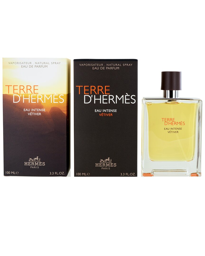 Hermes Hermès Men's Terre D'hermès Eau Intense Vetiver 3.3oz Edp Spray