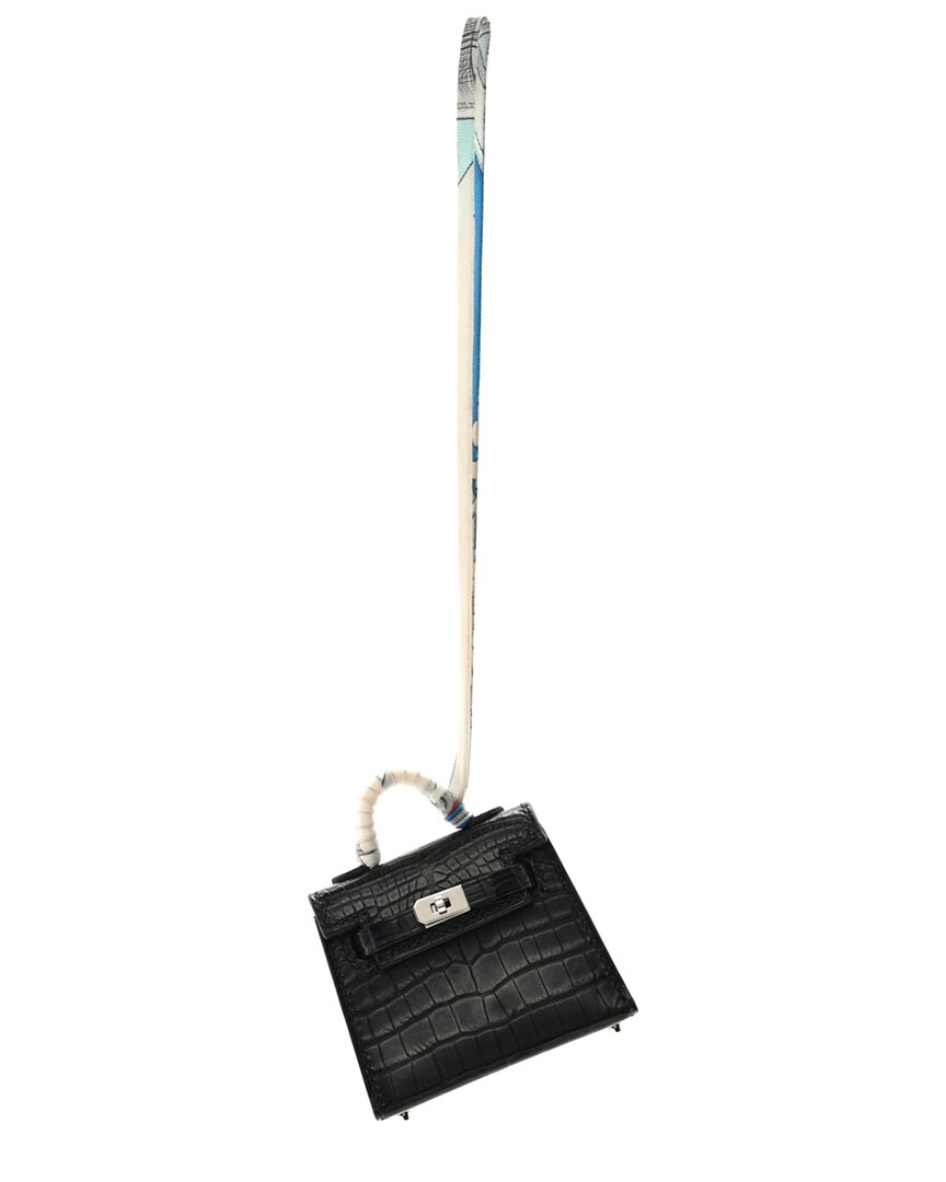 Pre-owned Hermes Hermès Mini Kelly Twilly Bag Charm (authentic Pre-loved)