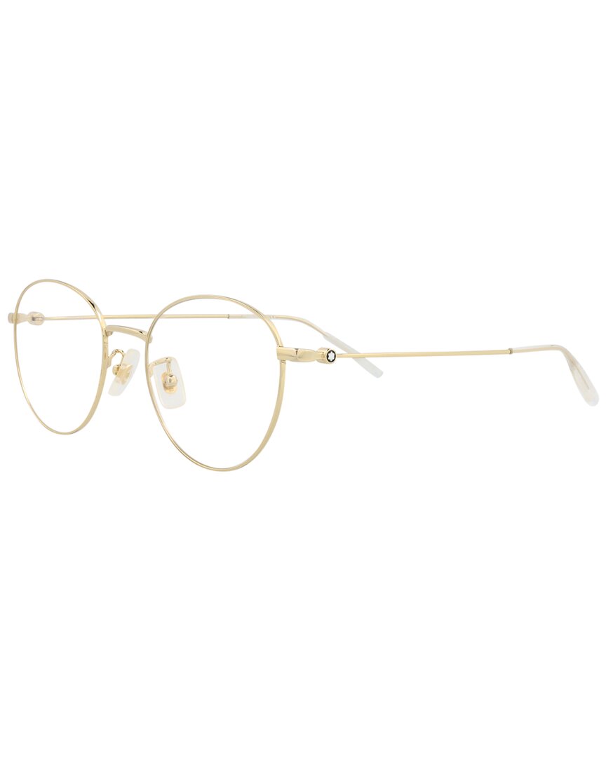 Montblanc Men's Mb0085ok 51mm Optical Frames