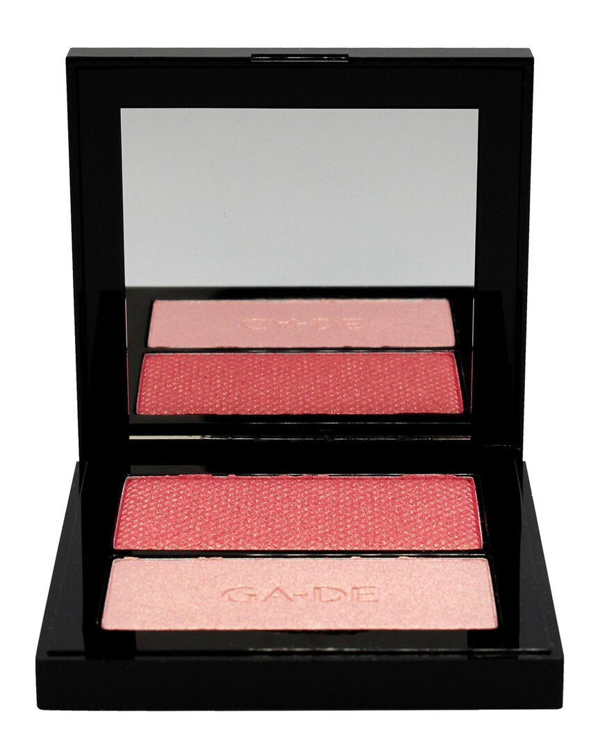 Ga-de Women's 0.26oz 56 Mix & Glow Velveteen Blush & Shimmer Duet