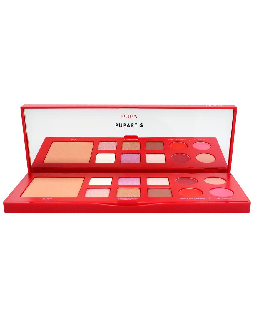 Pupa Milano Women's 0.4oz 003 Red Pupart S Make-up Palette
