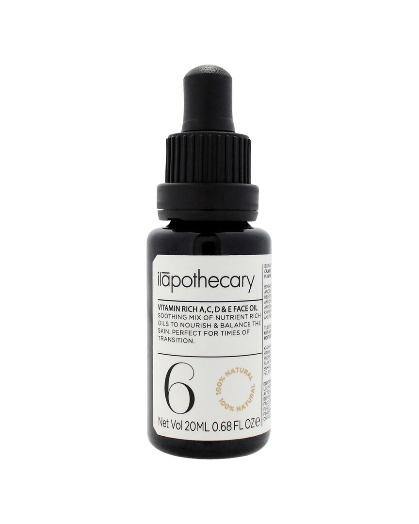 Ilapothecary Unisex 0.68oz Vitamin Rich A C D & E Face Oil