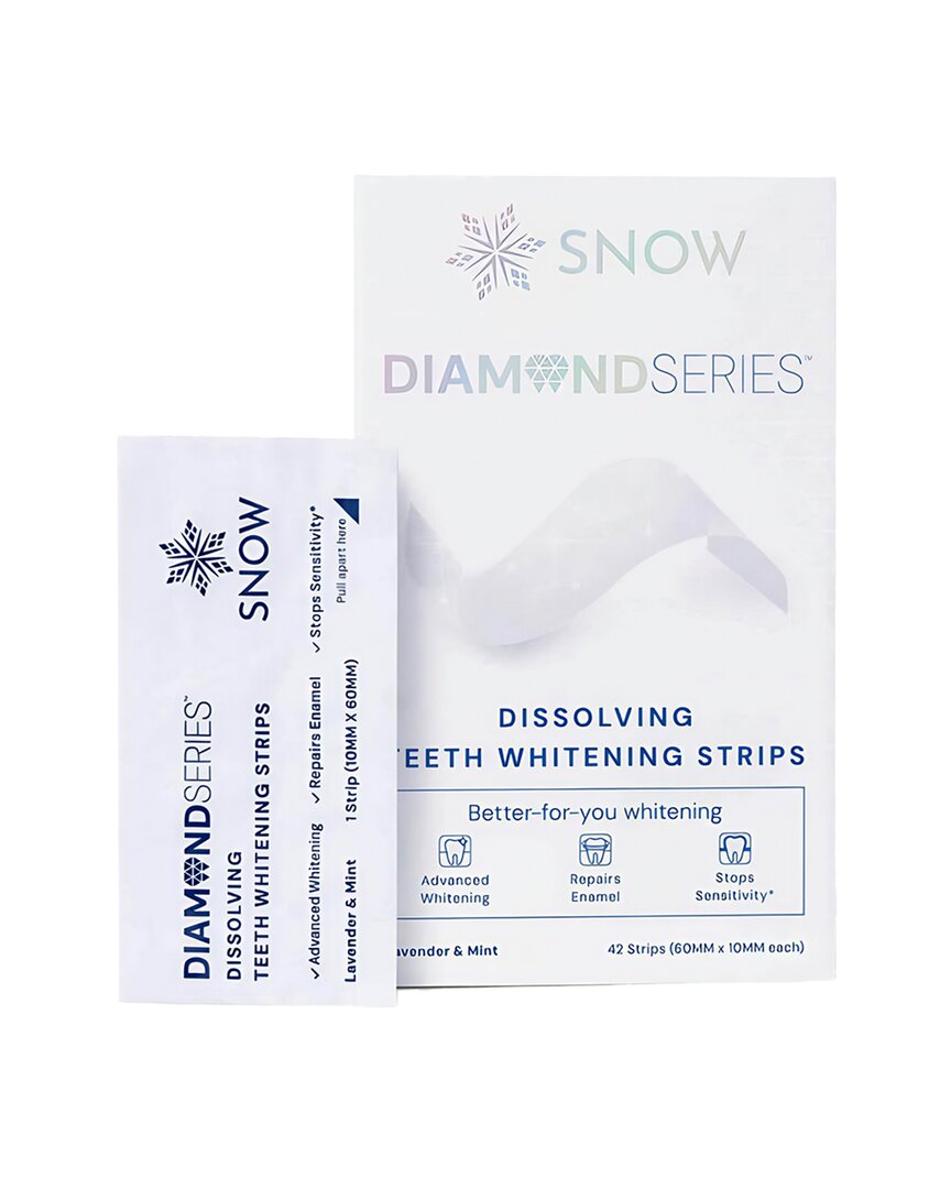 Snow ® Unisex 1.7oz Diamondseries™ Teeth Whitening Dissolving Strips