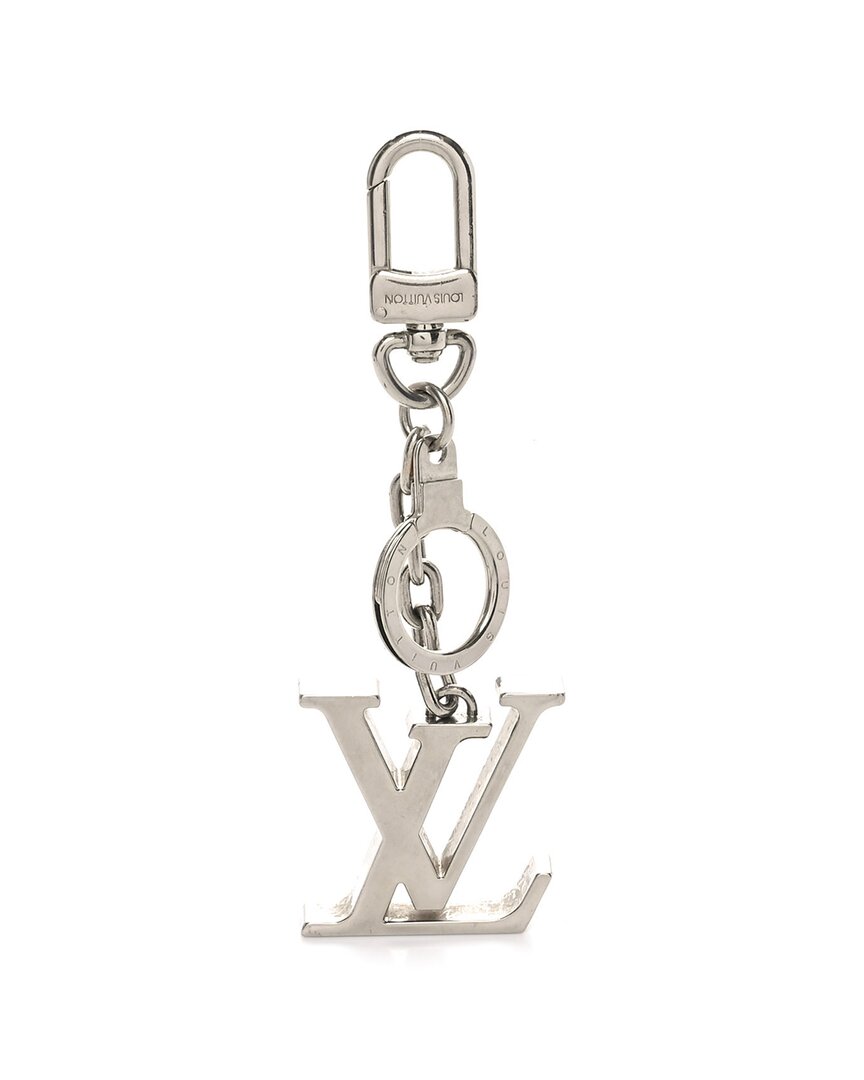Pre-owned Louis Vuitton Lv Facettes Bag Charm Key Holder (authentic Pre-loved)