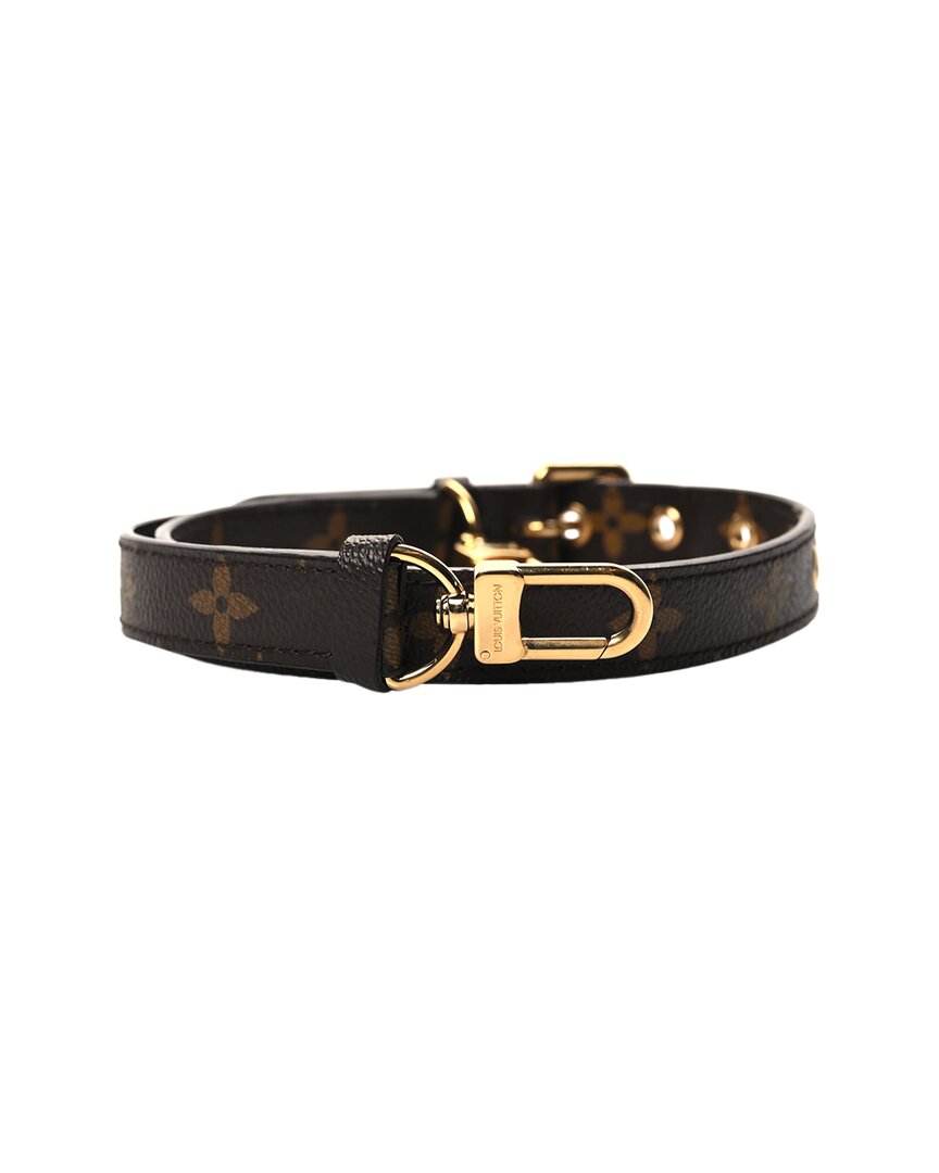 Pre-owned Louis Vuitton Brown Monogram Canvas Adjustable Shoulder Strap (authentic Pre-  Loved)