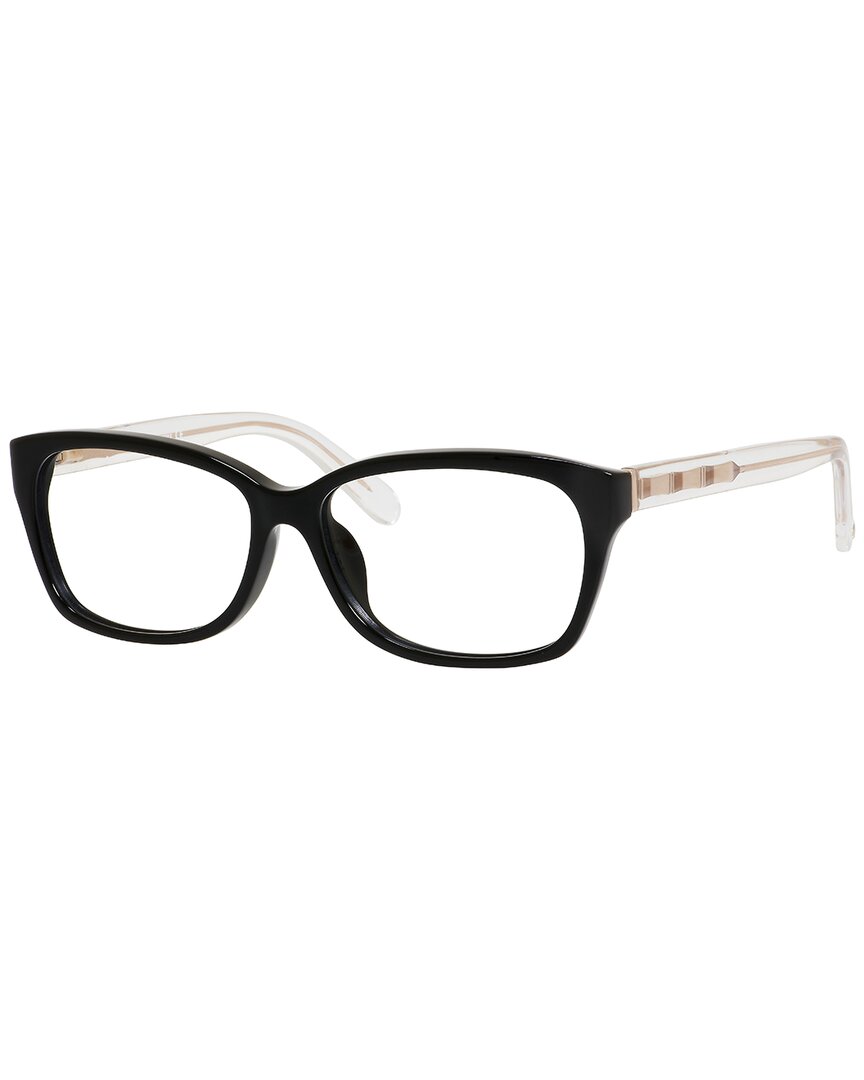 Kate Spade New York Women's Demi/f 54mm Optical Frames In Black