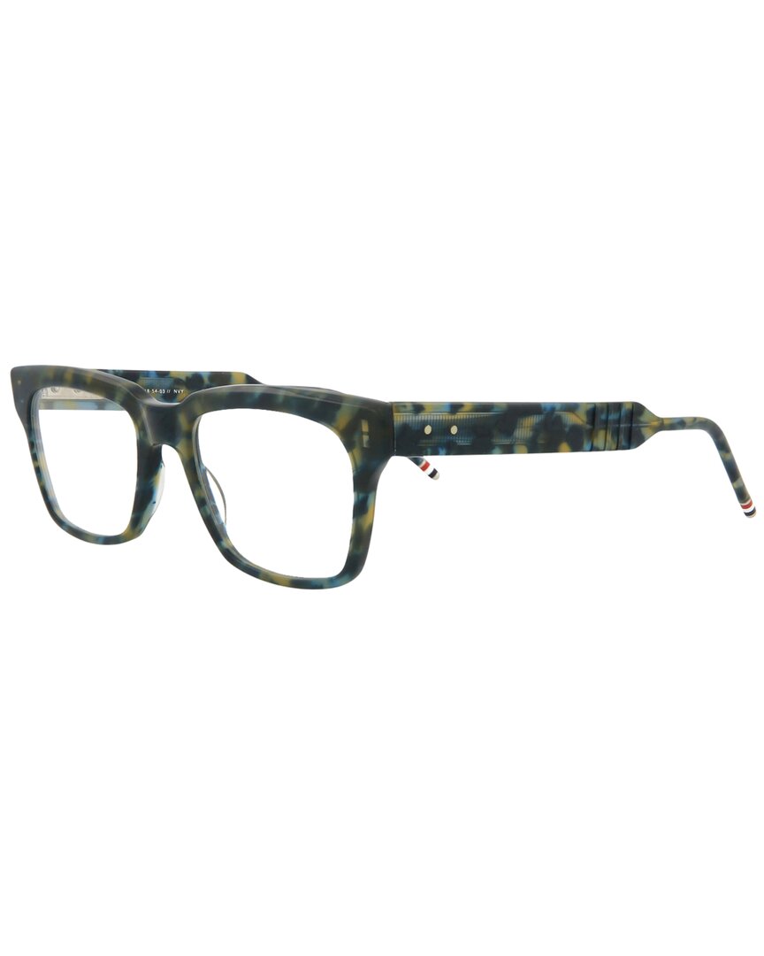 Thom Browne Unisex Tbx418 54mm Optical Frames In Blue