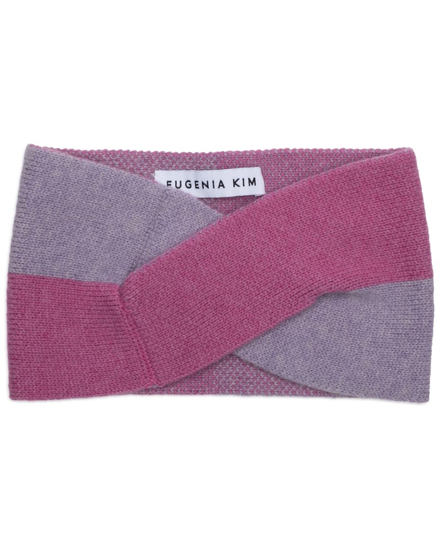 Eugenia Kim Lula Cashmere & Wool-blend Turban Headband In Pink