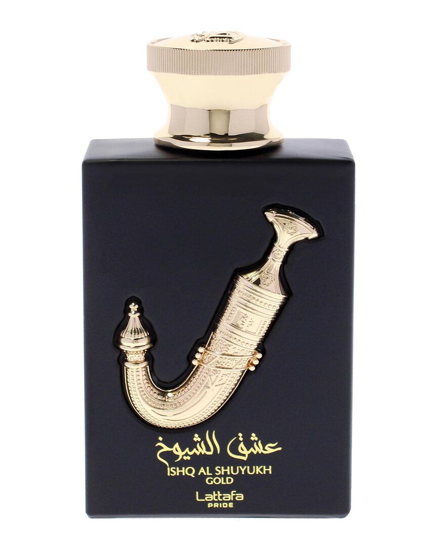 Lattafa Men's 3.4oz Pride Ishq Al Shuyukh Gold Edp