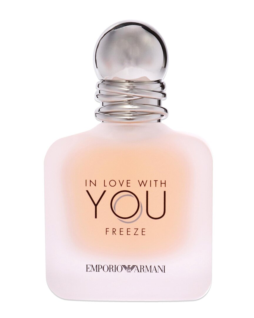 Giorgio Armani Women's 1.7oz In Love With You Freeze Edp Spray