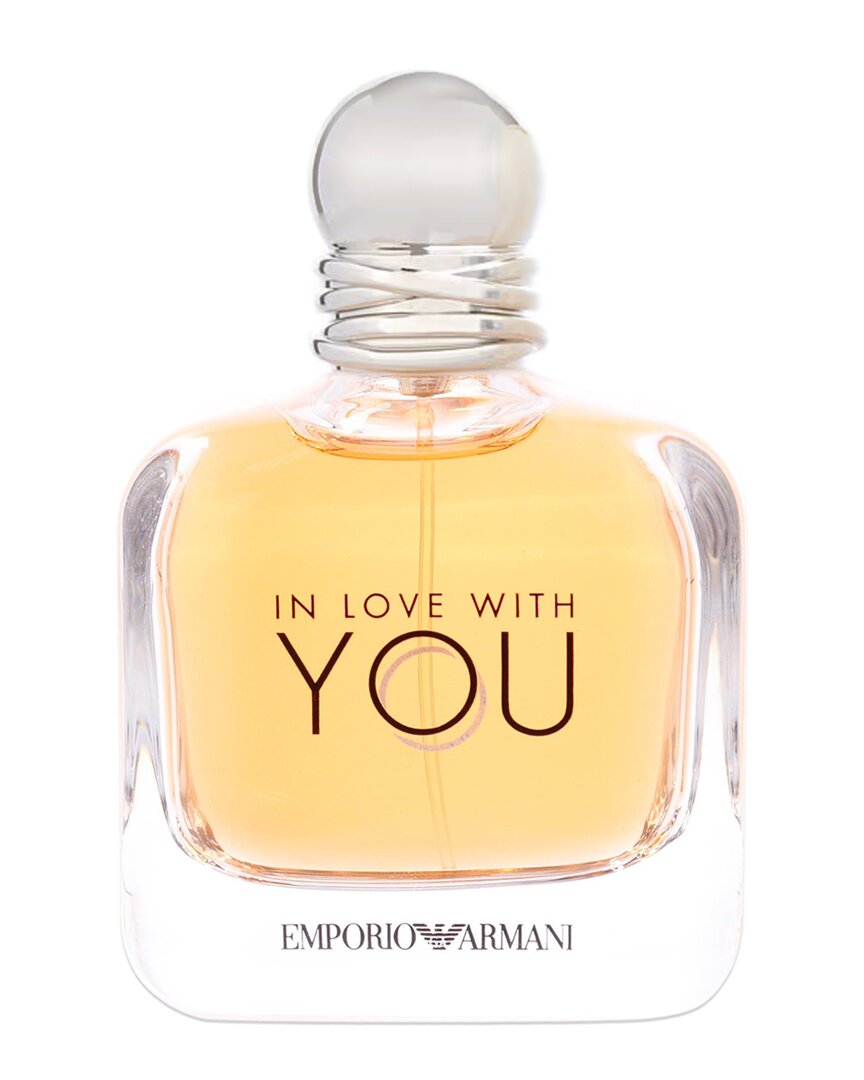 Giorgio Armani Women's 3.4oz In Love With You Edp Spray
