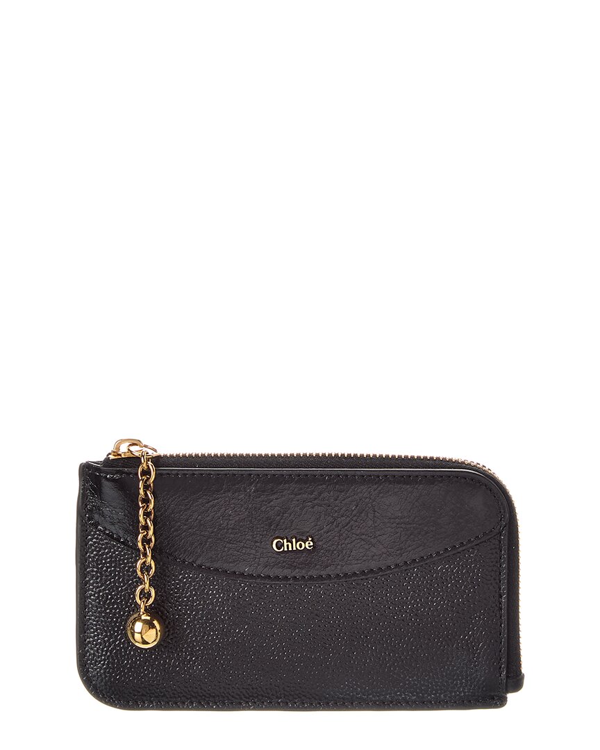Chloé Leather Pouch In Black