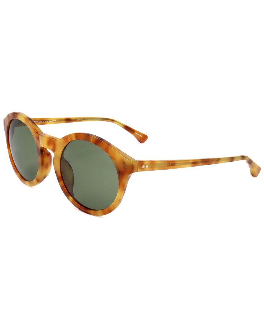 Dries Van Noten By Linda Farrow Unisex Dvn64l 53mm Sunglasses In Brown
