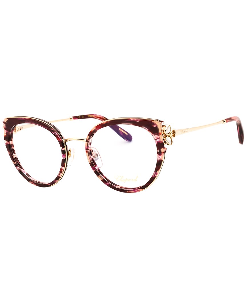 Chopard Women's 52mm Optical Frames In Red