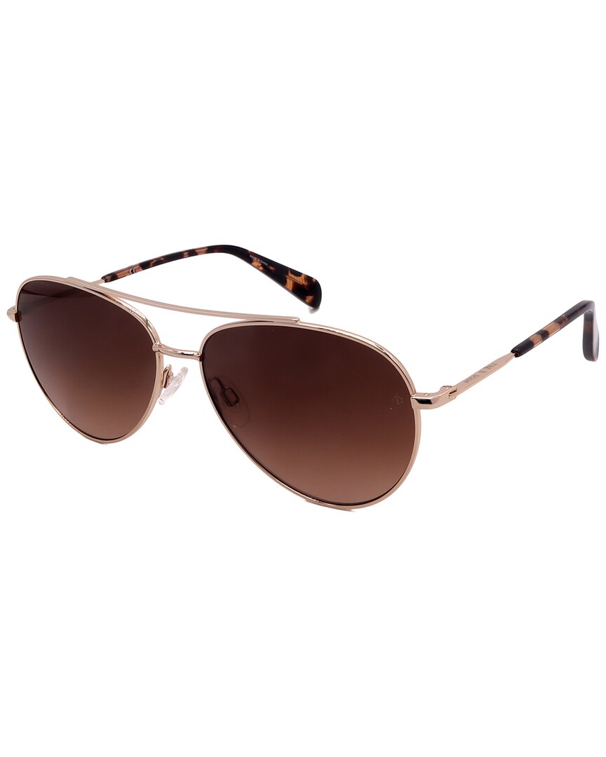 Rag & Bone Women's Rnb1064/g/s 58mm Sunglasses